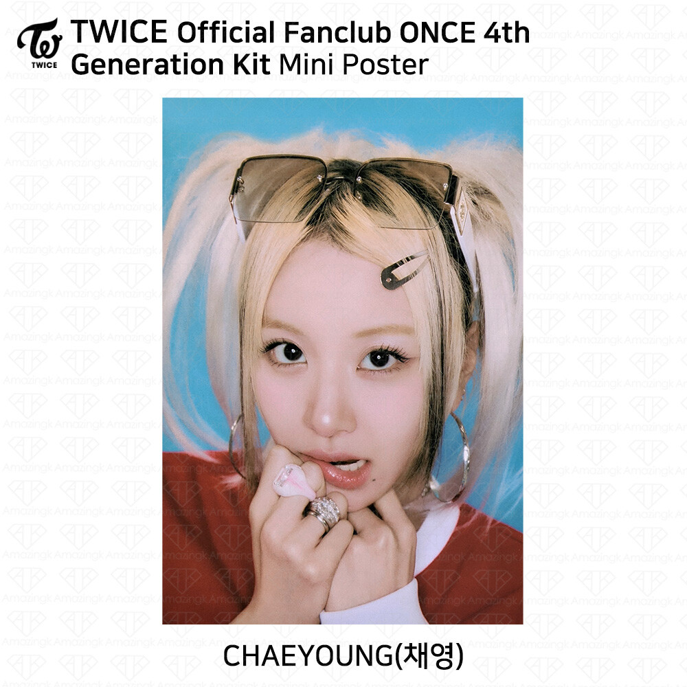 TWICE Official Fan Club ONCE 4th Generation Kit Mini Poster