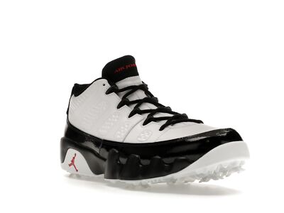 Air Jordan 9 Golf Low White Black True Red - FJ5934-100 | eBay