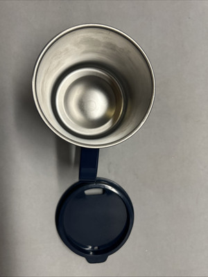 REI CO-OP Graphic Stainless Steel 12oz Blue Camp Mug Cup with Lid