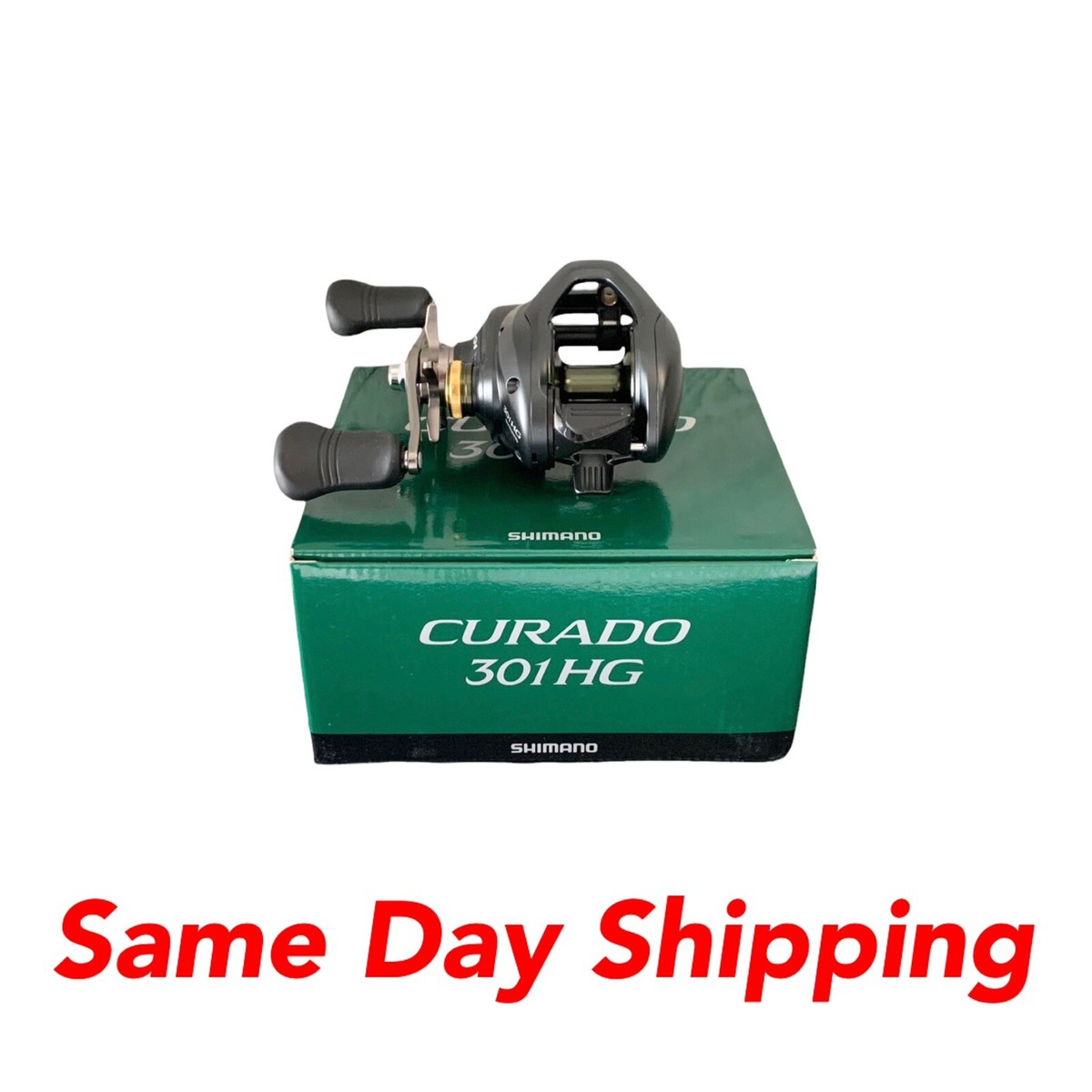 Shimano CURADO 301HGK Low Profile Reels - CU301HGK Left Hand