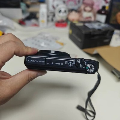 Nikon COOLPIX S9400 18.1MP Digital Camera - Black for sale online