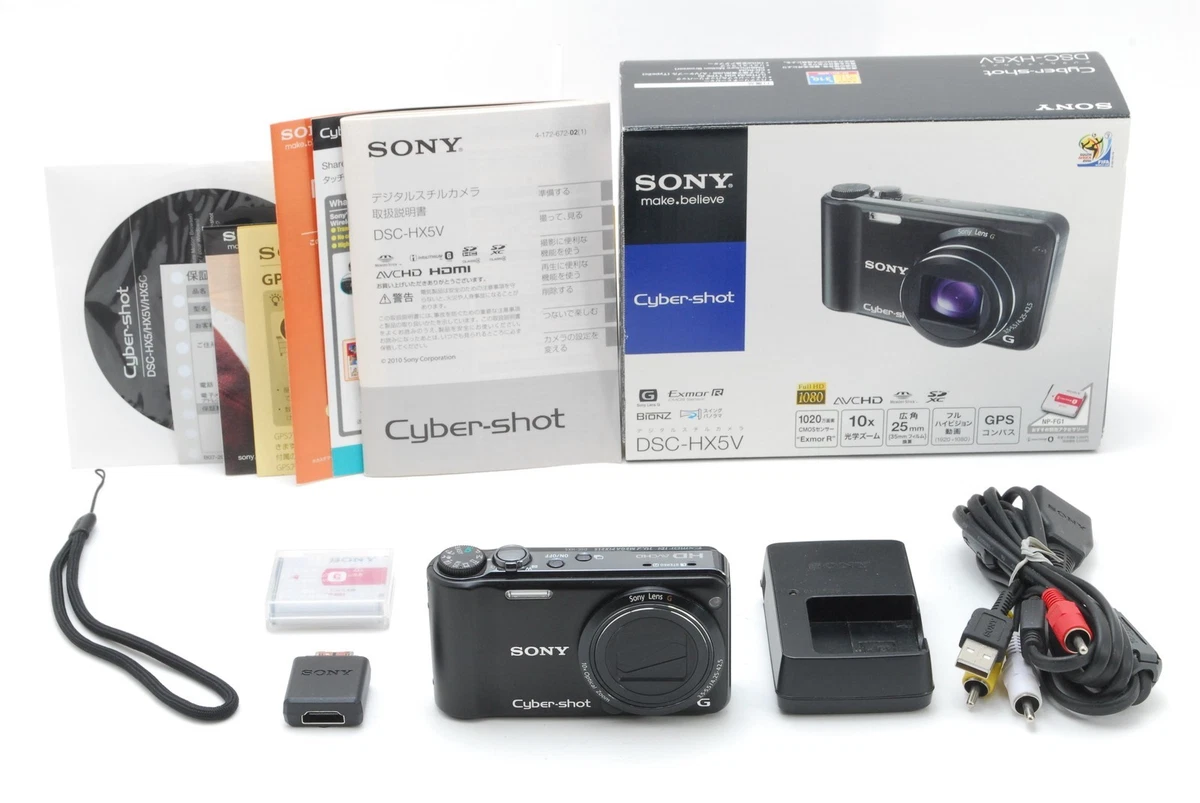 Preços baixos em Sony Cyber-shot DSC-HX5V Câmeras Digitais | eBay