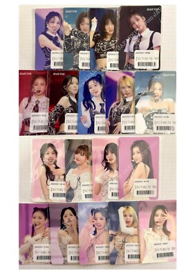 TWICE Japan Online Lottery Official Sticker 5th WORLD TOUR READY
