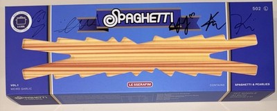 LE SSERAFIM [SPAGHETTI] All Member Autographed Signed Album | eBay