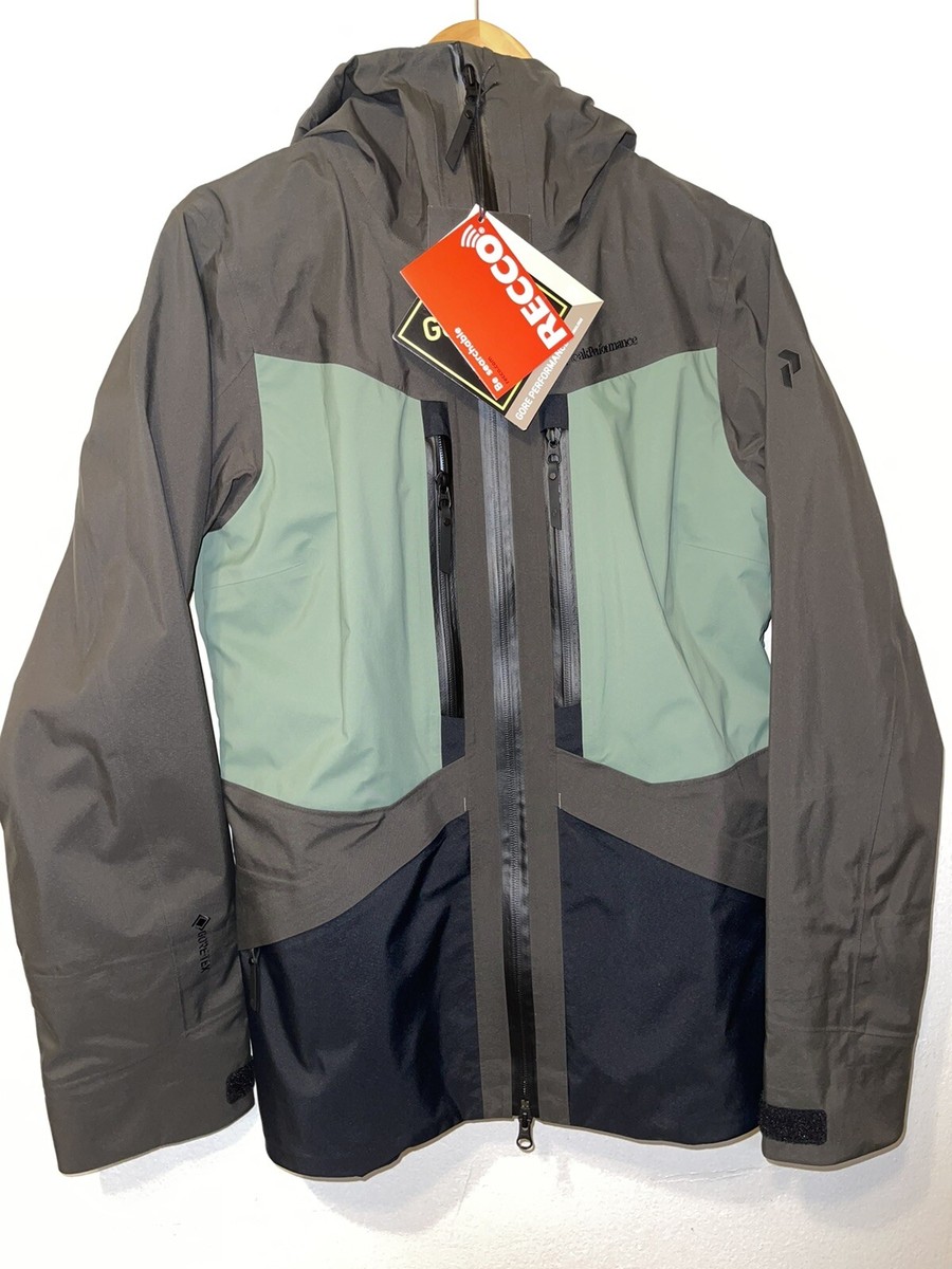 WOMENS PEAK PERFORMANCE GRAVITY JACKET CONIFEROUS GREEN - MEDIUM