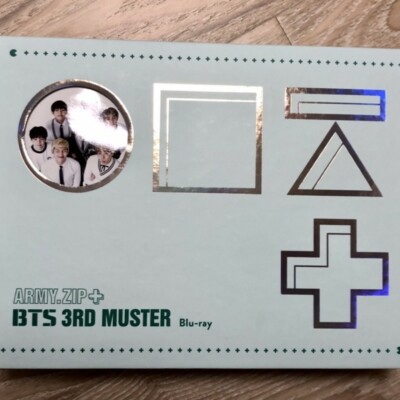 BTS 3rd Muster Army Zip + Official Blu ray without Standee | eBay