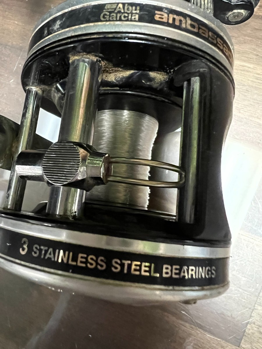 Abu Garcia Ambassadeur 5500-C3 made in Sweden gear ratio 5.3:1 | eBay