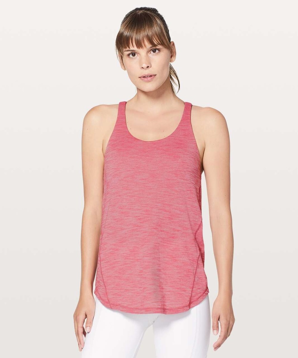 Lululemon Moment to Movement 2-in-1 Tank Top w/ Bra (no pads) Red