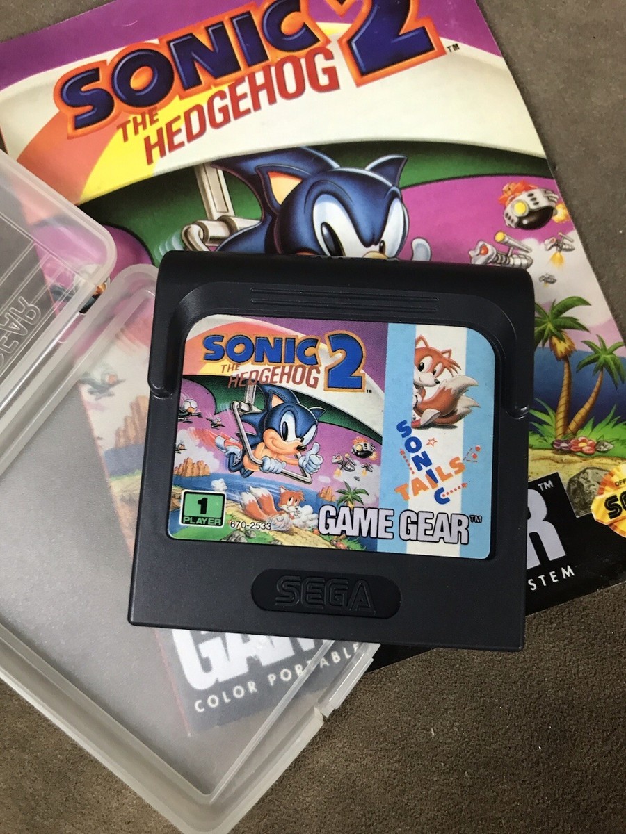 Sega Game Gear SONIC THE HEDGEHOG 2 Video Game | eBay