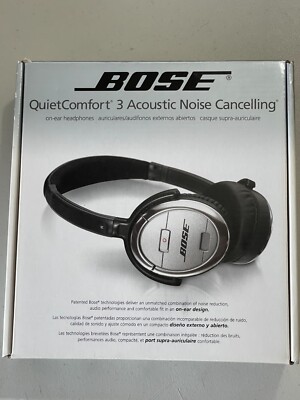 Bose QuietComfort 3 QC3 Acoustic Noise Cancelling On-ear