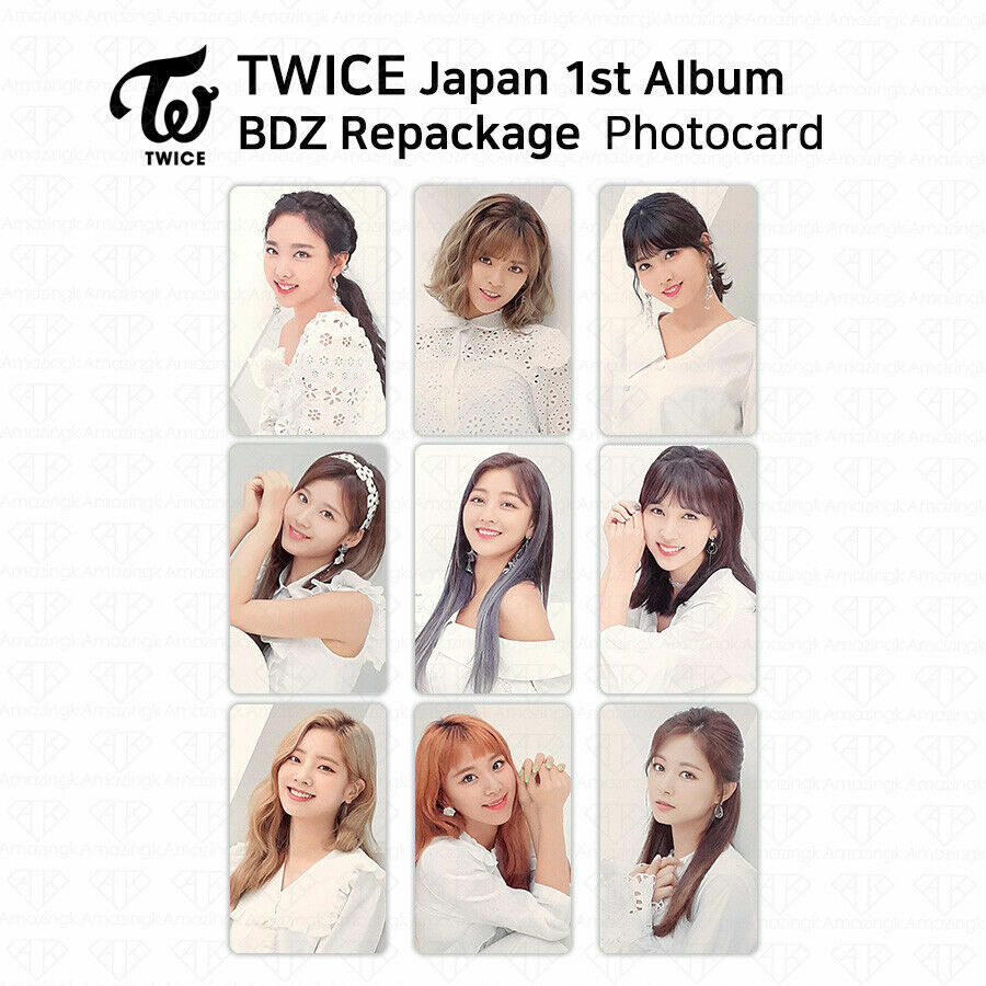 TWICE BDZ Repackage Japan 1st Album Photocard | eBay