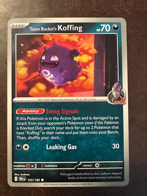 Koffing 125/182 Destined Rivals NM | eBay