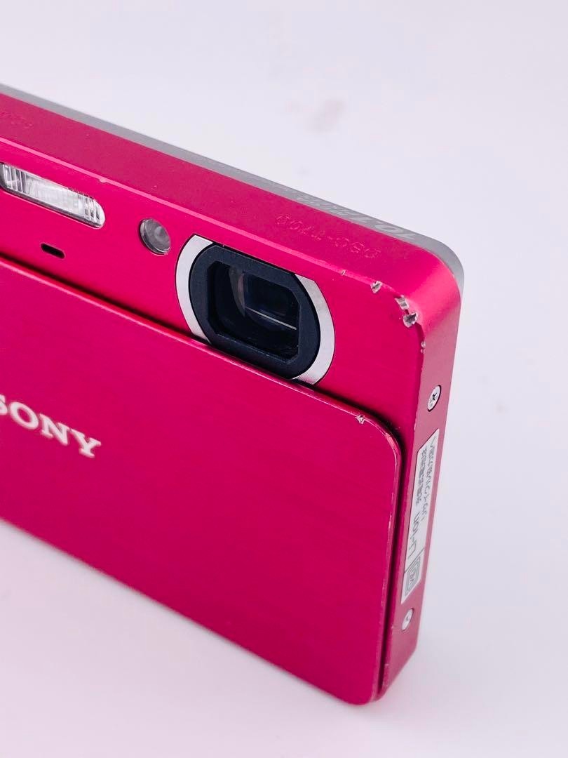 SONY Cyber-shot DSC-T700 Pink 10.1MP Compact Digital Camera From