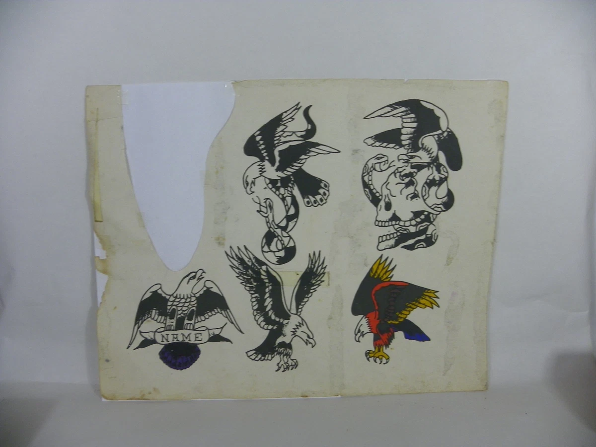 Spaulding & Rogers Tattoo Flash for sale | eBay