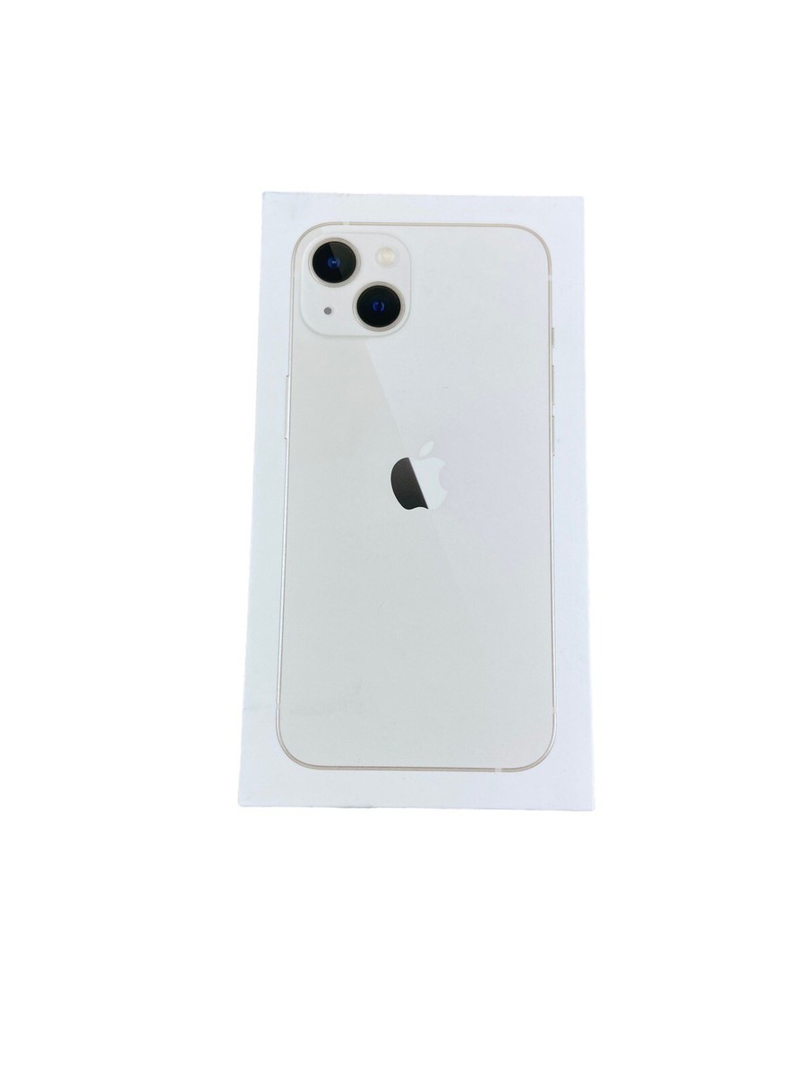 Apple iPhone 13 256 GB Starlight White Box - Empty Box Only | eBay