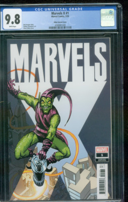 Marvels X 1 CGC 9.8 Green Goblin Steve Ditko 1:100 Hidden Gem