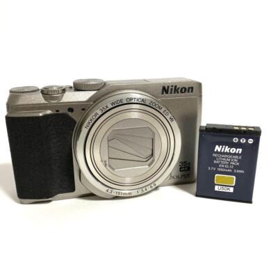 Nikon COOLPIX A900 Digital Camera W. 35x Zoom Lens 20.3MP Silver