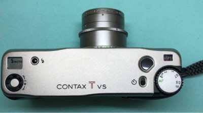 CONTAX TVS Point & Shoot 35mm Compact Film Camera A769 Silver from