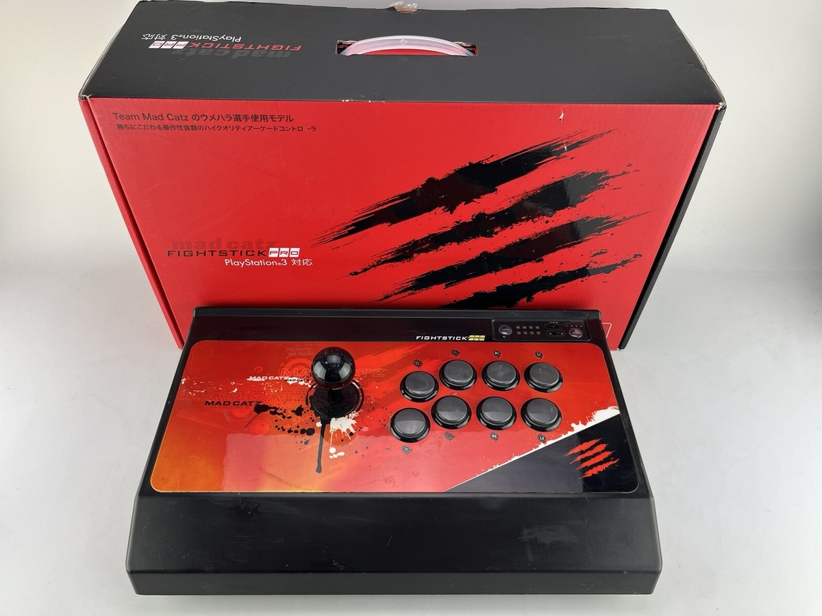 Boxed Mad Catz FightStick Pro Arcade Fight Stick PS3 PS4 PC | eBay