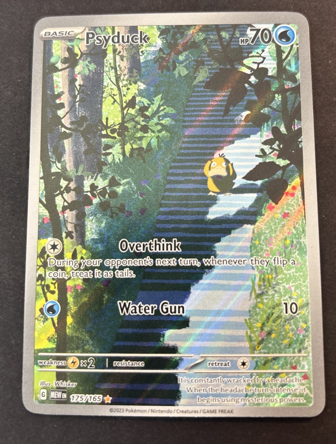 Psyduck 2023 Scarlet & Violet: 151 #175/165 Illustration Rare