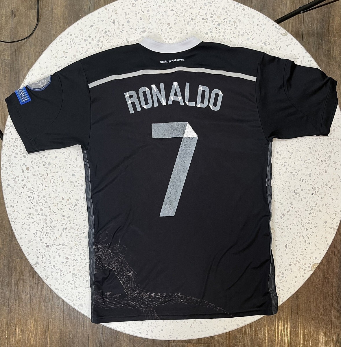 Ronaldo Adidas Real Madrid Football Soccer Jersey Shirt Dragon Sz