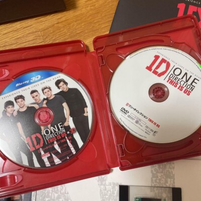 One Direction THIS IS US Japan Limited Deluxe BOX Blu-ray & 3DVD