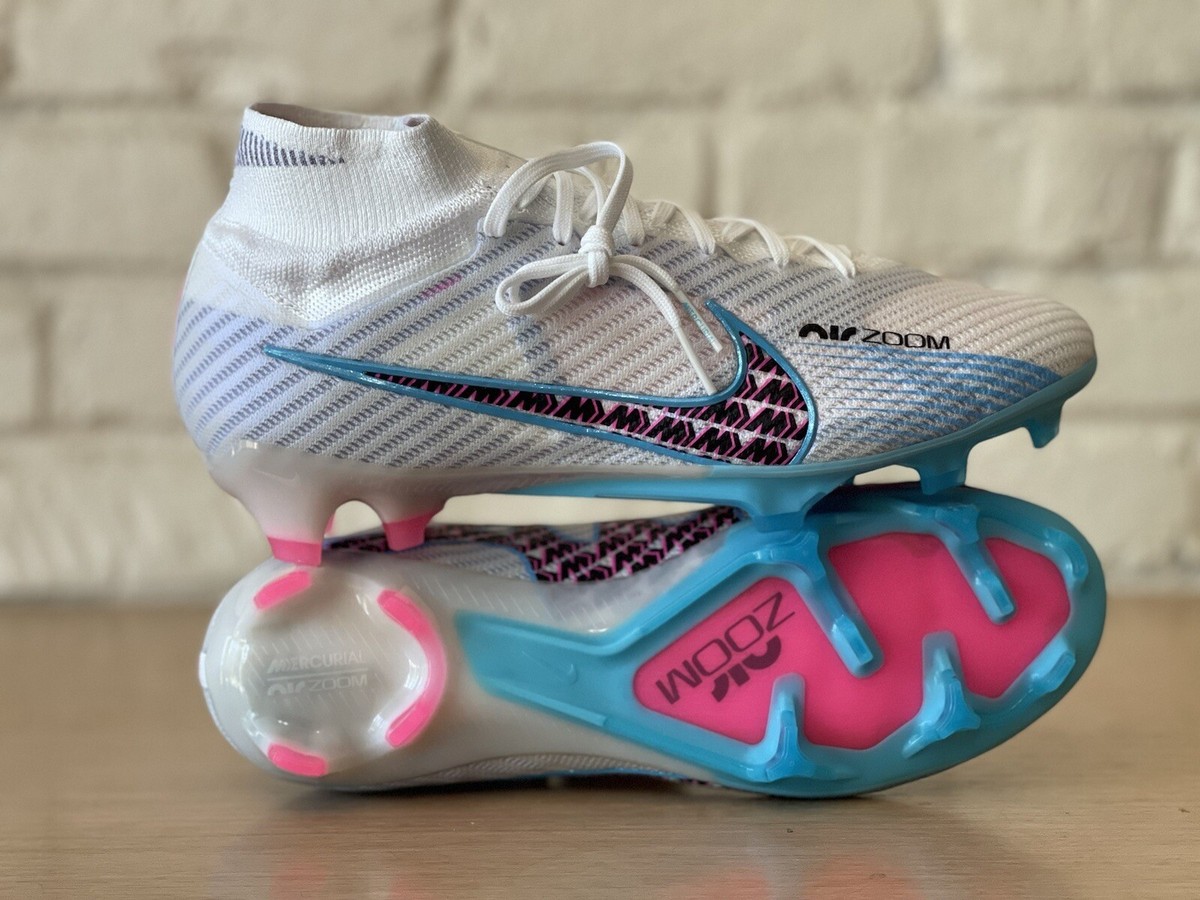 Nike Zoom Superfly 9 Elite FG ACC Blast Pack White Blue DJ4977-146