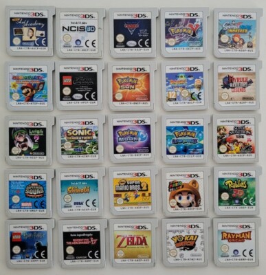 20% OFF! Nintendo 3DS Games - Cartridge Only - Pokemon Mario Zelda