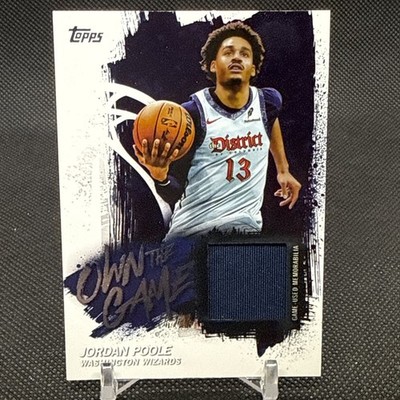 Jordan Poole 2025-2026 Topps Basketball Own The Game Patch Game