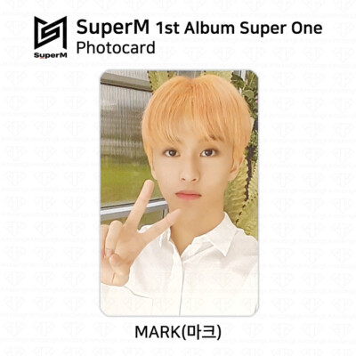SuperM 1st Album Super One Photocard Baekhyun Taeyong Mark Lucas