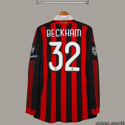 Beckham David #32 AC Milan 2009/10 UEFA Champions League Long