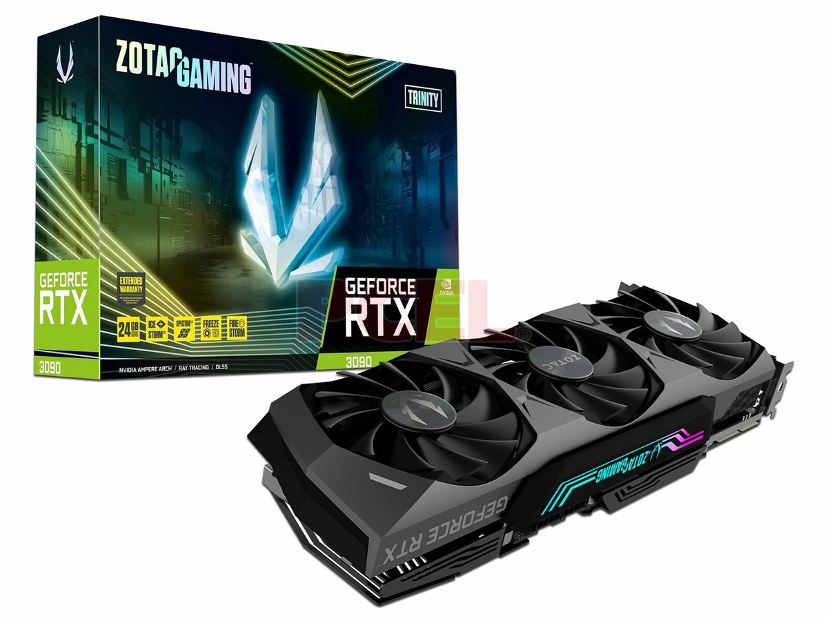 ZOTAC GAMING GeForce RTX 3090 Trinity 24GB GDDR6X Graphics Card