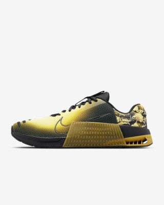 NEW Men's Size 13 Nike Metcon 9 AMP Black Bronzine DZ2616-002 Gold