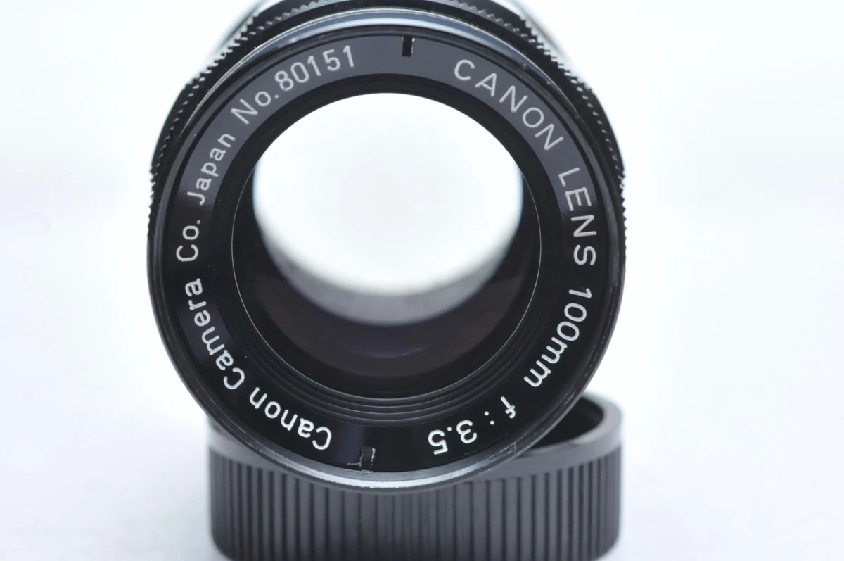 Canon f/3.5 Camera Lenses 100mm Focal for sale | eBay