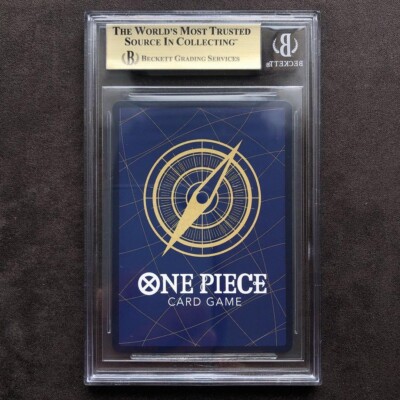 BGS 10 Gold One Piece Card Rebecca OP05-091 SR SP Special Alt Art