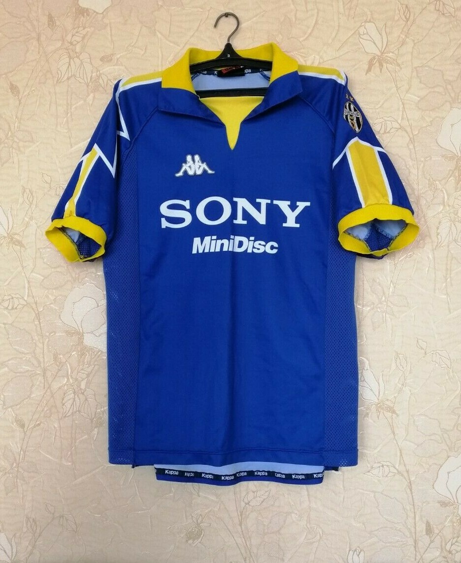 Juventus 1997 - 1998 third football shirt jersey Sony MiniDisc