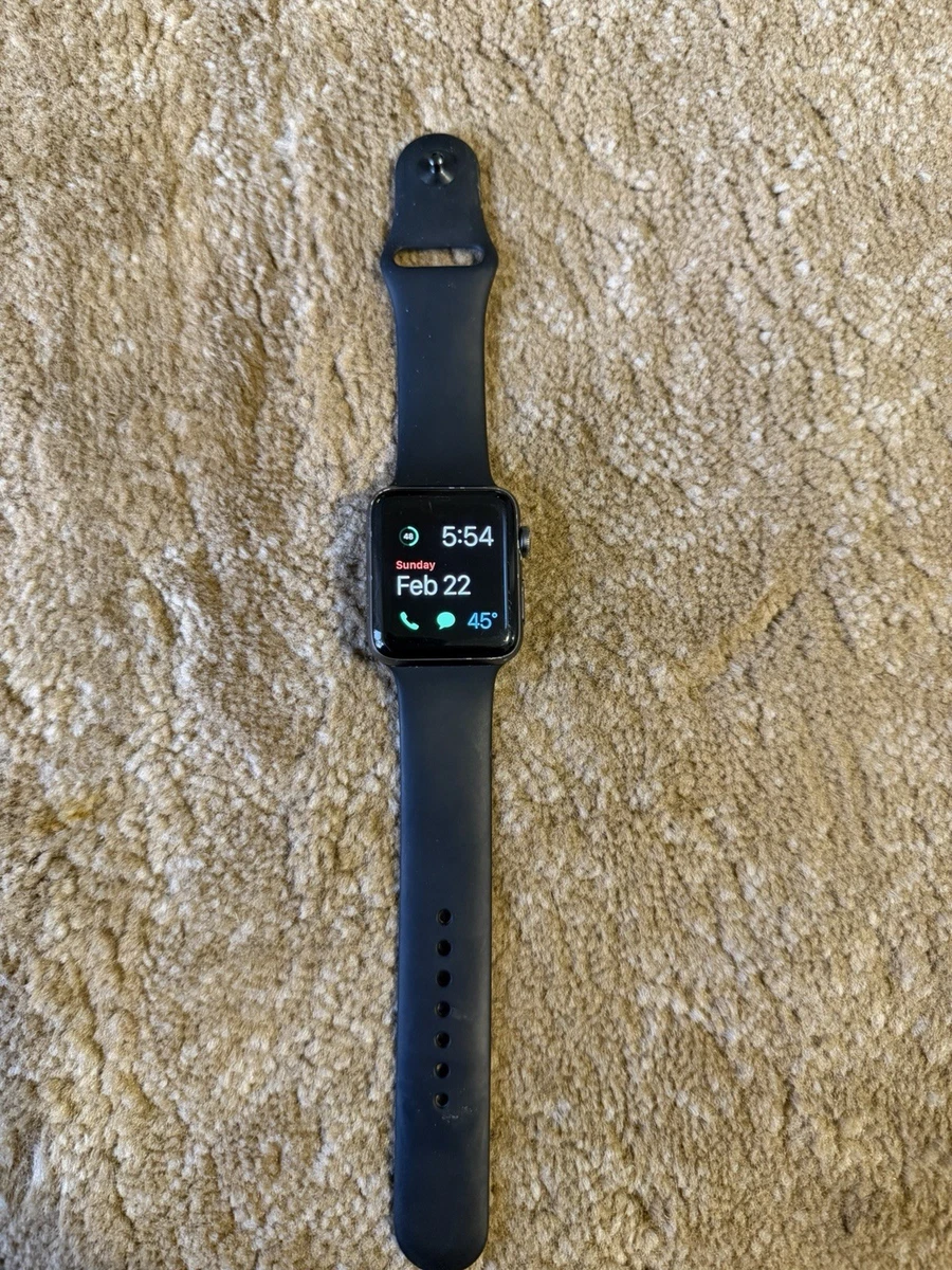 Apple Watch Series 2 Aluminum Smart 42 mm Case Wristwatches for