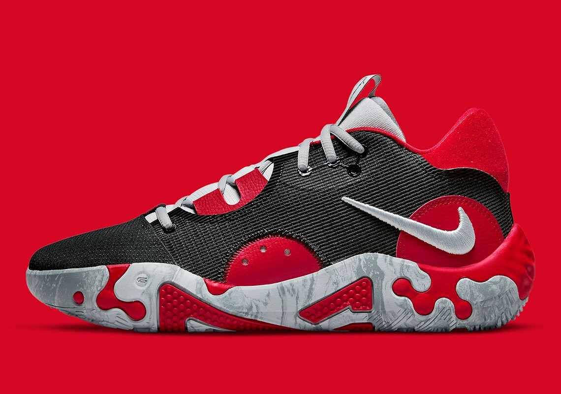 Nike PG6 BRED PG 6 Black Grey University Red DC1974-003 Men 13