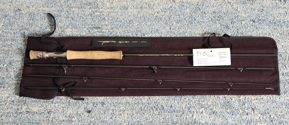 Temple Fork Outfitters Fly Fishing Rod Fishing Rods 6 wt Line