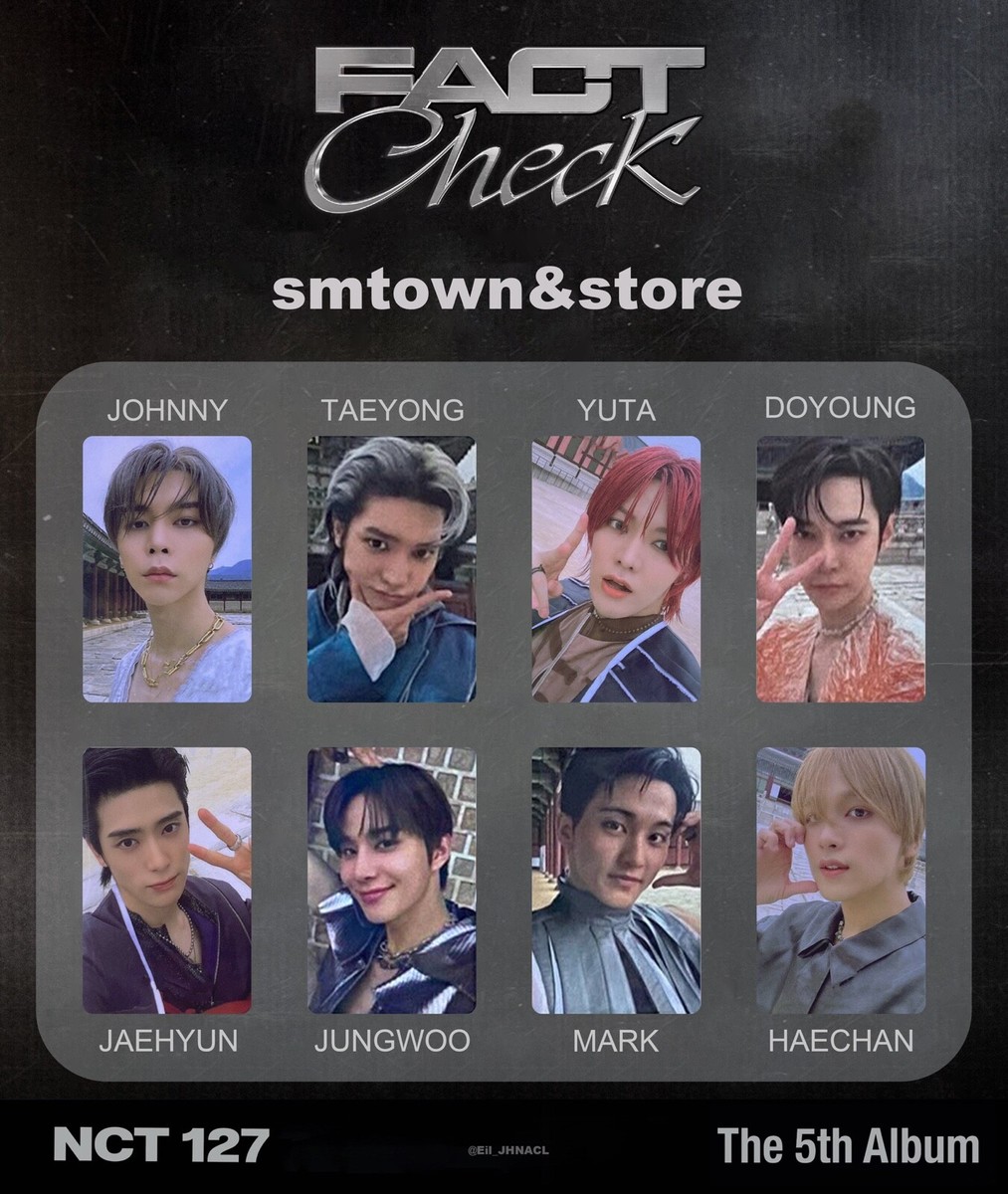 NCT 127 5th album FACT CHECK - PRE ORDER BENEFIT - POB OFFICIAL