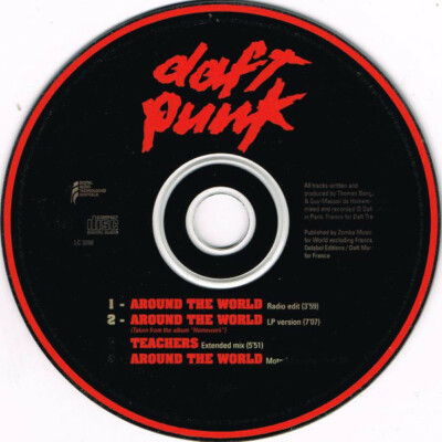 Daft Punk ‎– Around The World - Single CD DISC IS LIKE NEW | eBay
