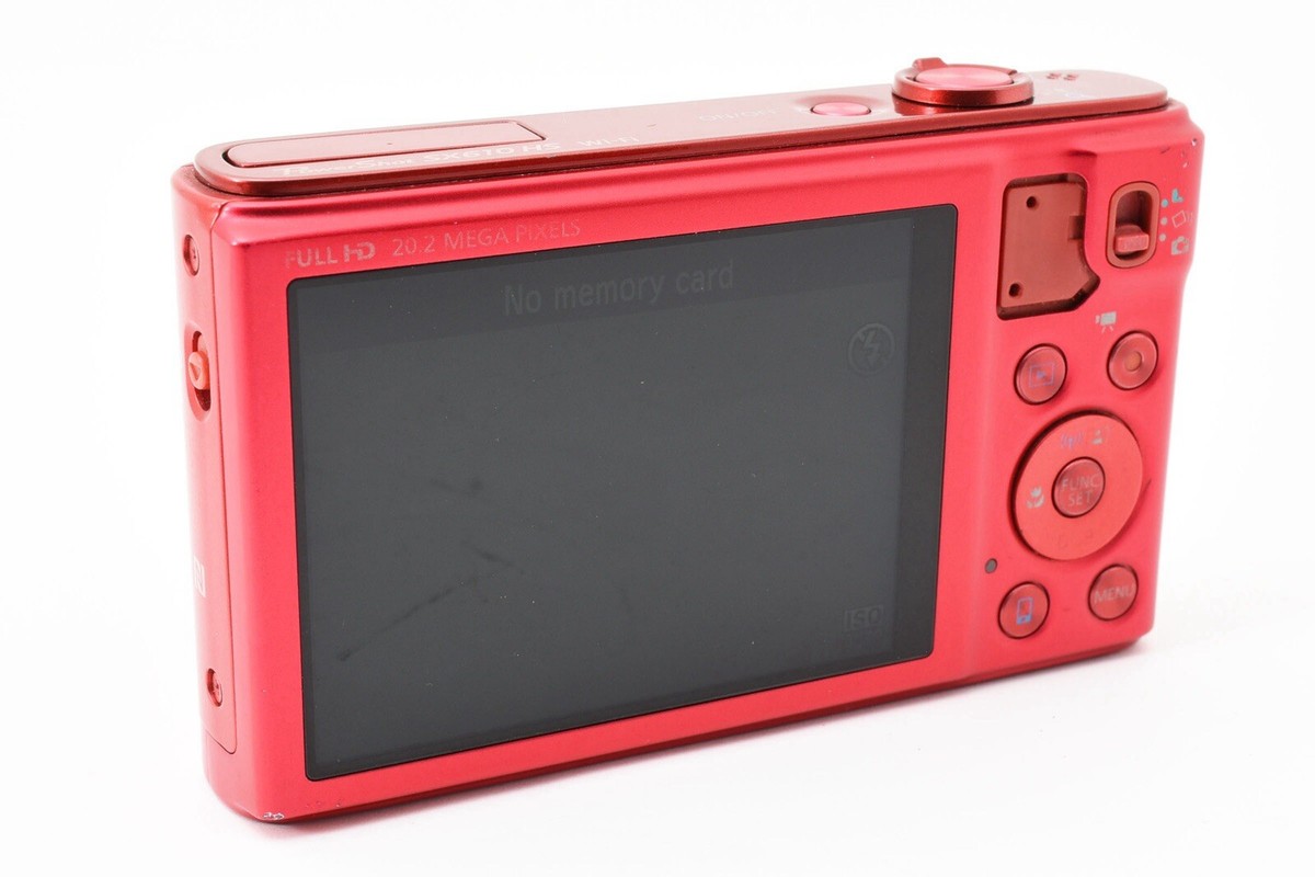 Canon PowerShot SX610 HS SX610HS W. 18x Zoom Lens Wine Red Made In