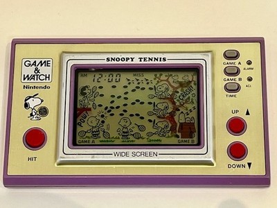 Nintendo GAME & WATCH SNOOPY TENNIS SP-30 | eBay