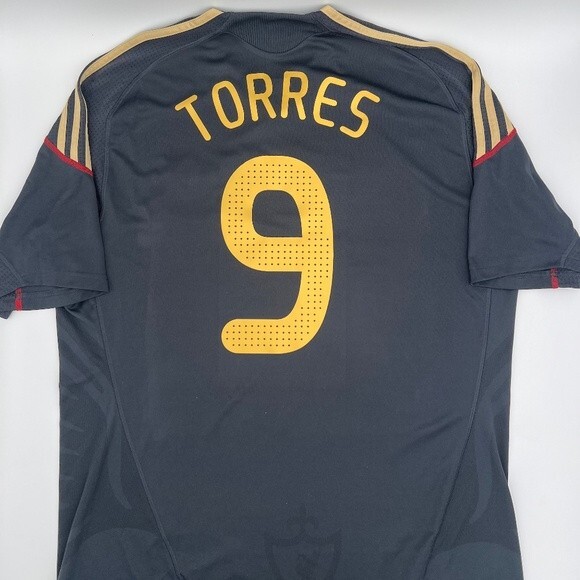 Torres #9 Liverpool 2009/2010 Away ORIGINAL Adidas Rare Soccer