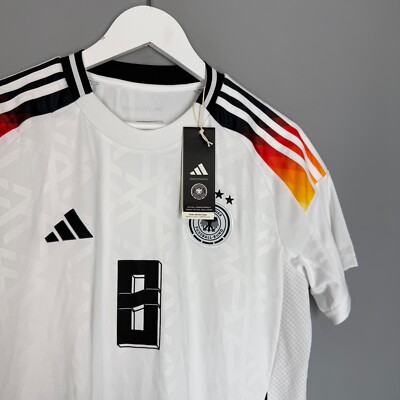 GERMANY 2024 2025 HOME FOOTBALL SHIRT #8 KROOS ADIDAS NATIONAL