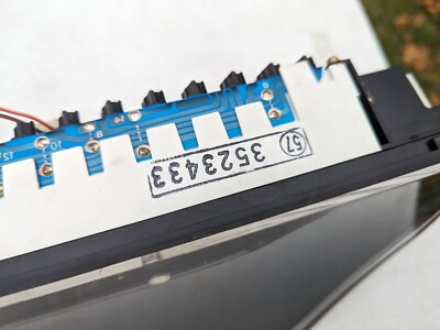 1988 Volvo 760 780 Bertone Turbo Instrument Gauge Cluster assembly