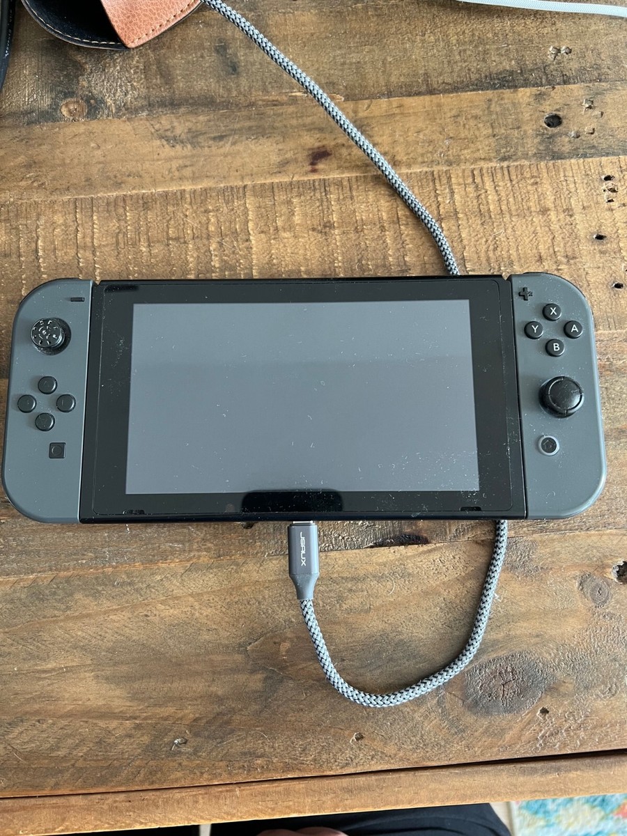 Nintendo Switch Gray low serial number XAW1000 481434902946| eBay