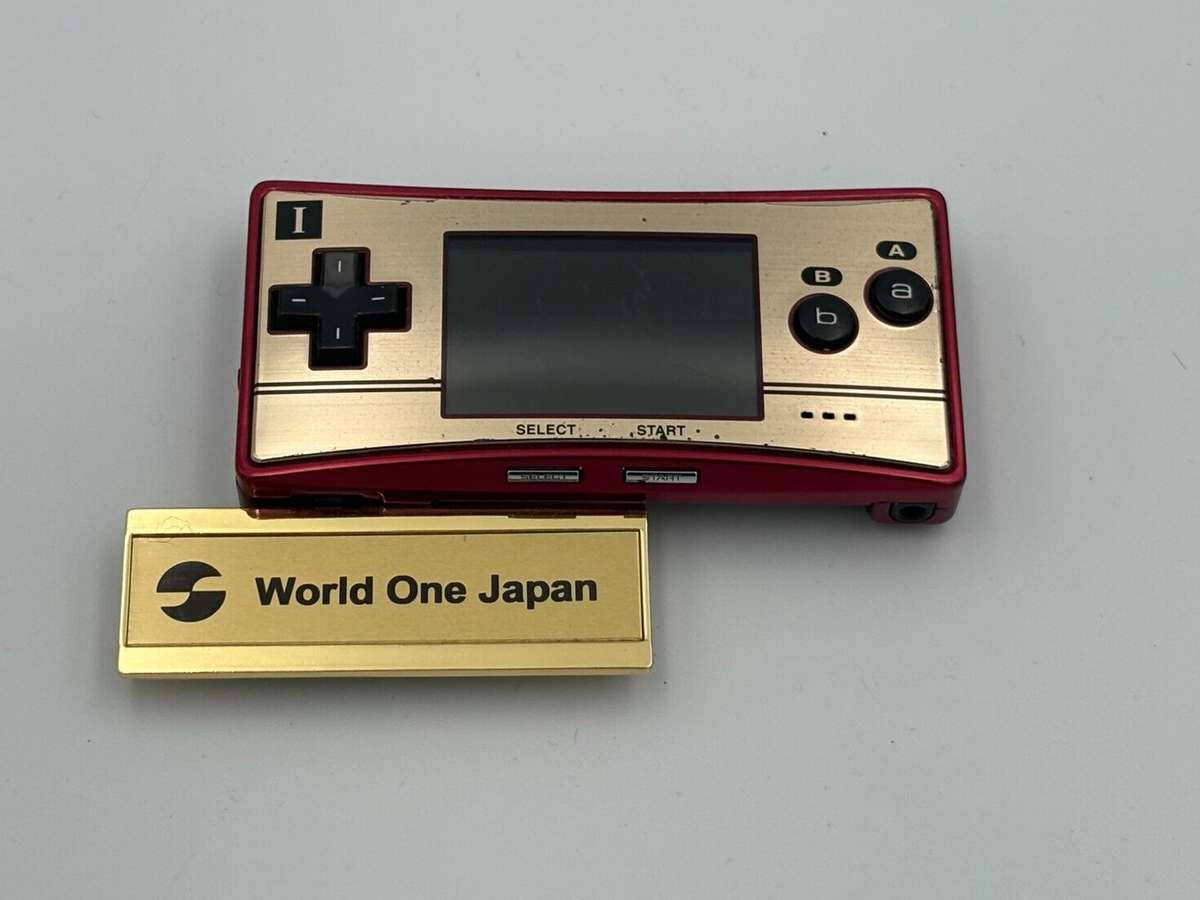 Nintendo Game Boy Micro 20th Anniversary Famicom Color | eBay
