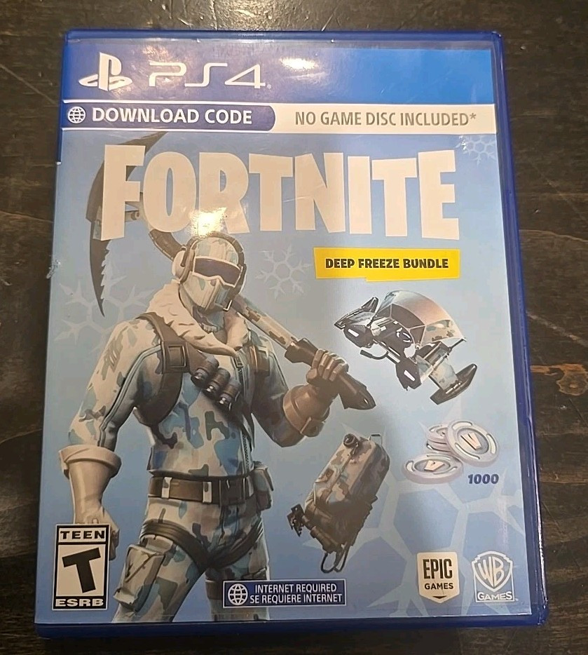 Fortnite Deep Freeze Bundle - Sony PlayStation 4 USED Code