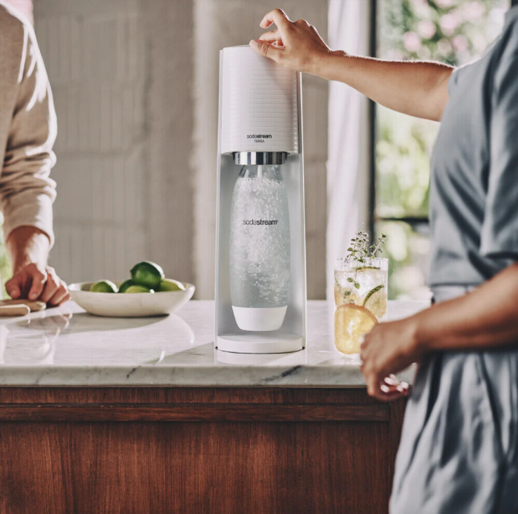 SodaStream Terra Classic Sparkling Water Maker w/60L Cylinder